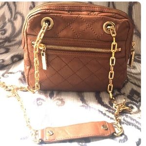 AUTHENTIC Tory Burch Tan Crossbody Bag